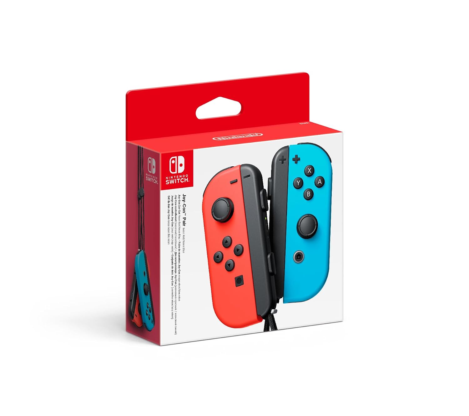 Nintendo Switch Controller Set da 2 Joystick, Rosso e Blu- SOLO SWITCH