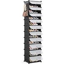 Étagère De Rangement 12 Cubes 30×30 Cm Avec Portes - Armoire Modulable En Plastique | Pour Chaussures, Jouets, Bureau