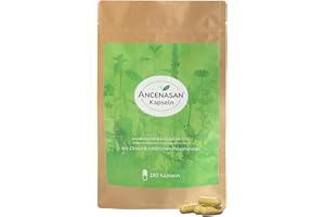 ‎ANCENASAN ANCENASAN Liberkomplex 49 180x Capsule Refill Pack - The Power of 49 Bitter Herbs and Spices with Choline - Bitter Substances without Alcohol - Gluten Free, Vegan, 100% Natural