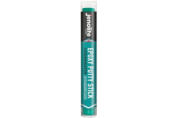 JENOLITE- Kit de résine époxy pour la réparation sous l'eau. Pâte époxyde fonctionnelle en seulement 60 minutes ! Contenu : 112g