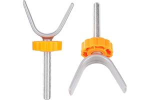 QIMEI-SHOP Y Shape Pressure Mounted Gate Threaded Spindle Rods Stair Gate Screws Bolts M10 for Baby Gates Dog Pet Gates 2 PCS