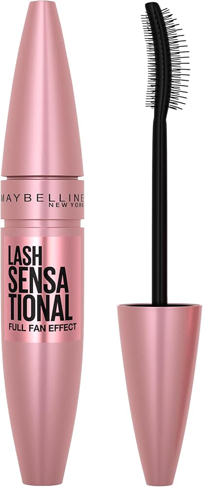 Maybelline New York Lash Sensational Yelpaze Etkili Siyah Maskara 1 Paket (1 x 9.5 ml)