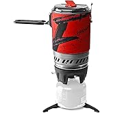 Fire Maple Polaris Cooking System | Portable Camping Backpacking Stove with Micro Regulated Valve | Electric Jet Burner Pot S