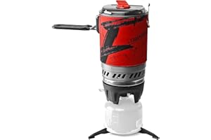 Fire-Maple Polaris Regolatore di Pressione Sistema Fornello da Trekking Stufa da Campeggio a Gas Portatile all'aperto Bruciatore Backpacking con Accensione Piezoelettrica e Supporto da Pentola Nero