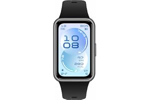 Huawei Band 11 Health & Fitness Tracker, Enhanced Sleep Tracking, All-Day Health Monitoring, Ultra-Slim & Comfort Wear, Compatible with iOS & Android, Smart Watch, Metal (Black)
