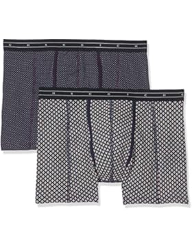 Scotch & Soda Herren Boxershorts Colourful Boxer Shorts, 2er Pack