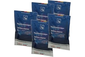 M Shop Italia Sgrassante pulitore detergente lavastoviglie in polvere 5 BUSTE da 45gr 00312193 compatibile con Bosch Siemens Neff Gaggenau elimina odori, incrostazioni e grassi residui