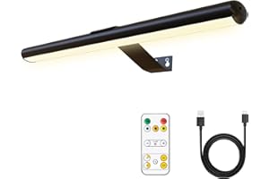 Arixinks picture light Kabellose Bilderleuchte mit Fernbedienung,Malerei Licht für Art 300 Lumen Helligkeit dimmbar, Innenbild Licht für Wandbilder Gemälde Dartboard