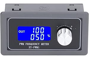 SPACNANA Frequenzgenerator, Einstellbarer Ausgang, PWM-Impuls, Rechteckwellenfunktion, LCD-Anzeige, Signalgeneratormodul