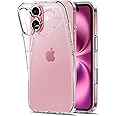 Zubitech iPhone 16 Plus Clear Case Soft Flexible Silicone TPU Shockproof Transparent Back Cover Designed for iPhone 16 Plus (Transparent, iPhone 16 Plus)