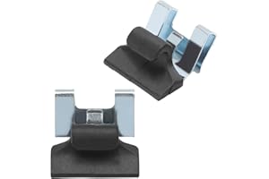 Anlseiod 2x Crochet Pare Soleil arrière pour Scenic 3 et Grand Scenic 3 2009-On 964000020R Attache Crochet Pare Soleil Grand Scenic III et Scenic III pour Visière Voiture