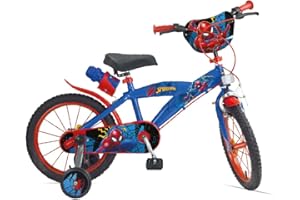 Huffy, Bicicleta de 14 Pulgadas Marvel Spidey Boys, Azul, One Size