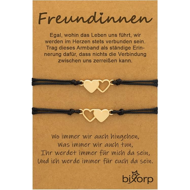 Beste-Freunde-Armbänder Mit Leuchtenden Ringen – Berg & Ozean Anhänger, Verstellbar, Für 2 Personen