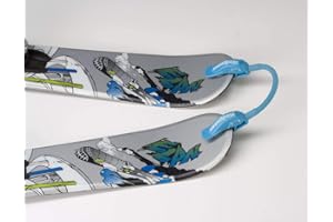 Launch Pad Wedgease Ski Tip Connector - Learn to Ski - Teaches Speed Control, Making a Wedge, Basic Turning - Portable and Durable - Perfect for Beginners