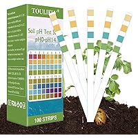 pH Bodentest,Boden PH Teststreifen,Bodenmessgerät für Pflanzen,Boden pH Tester,0-14 PH Pflanze Tester für Pflanzenerde…