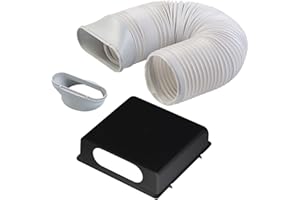 Sichler Exclusive Zubehör zu Raum-Klimaanlage: Frischluft-Schlauch-Set für Monoblock-Klimaanlage ACS-120.Out (Mobile Klimaanlage Outdoor, Mobile Klima-Anlagen, Abluftschlauch)