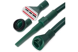 ‎STAUBSAUGERMANUFAKTUR STAUBSAUGERMANUFAKTUR.DE Düsenset und Schlauch passend für Vorwerk Kobold Staubsauger VK 130 131 135 136 140 & 150 - Bestleistung beim Saugen - Hochwertige Qualität
