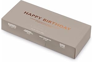 Hotel Chocolat Happy Birthday Pocket Selection - 8 Of Our Bestselling Alcohol-Free Chocolates, 100g