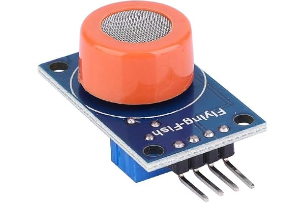 Prakti MQ-3 Alcohol Gas Sensor Module Ethanol Concentration Detection Sensor Compatible with Arduino, ESP32, Raspberry Pi, NodeMCU & MQTT IoT Projects