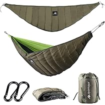 cold weather hammock camping