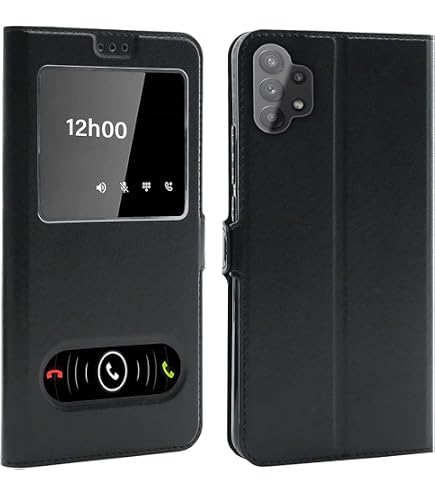 Coque à Clapet Pour Huawei P Smart 2020 - Style Bookstyle, Noir, TPU, Neuf Sous Blister