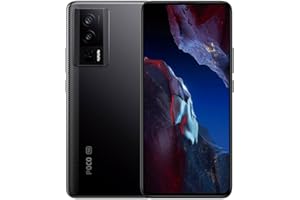 Xiaomi Poco F5 Pro 5G + 4G LTE, 120Hz 6.65" FHD AMOLED DotDisplay 12GB + 512GB Android Smartphone avec Snapdragon 8+ Gen 1 Mobile Platform CPU et 64MP Triple caméra, 5160mAh Battery (Noir)