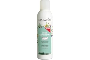 PRANARÔM - Aromaforce - Spray Assainissant Aux Huiles Essentielles Bio - Ravintsara Et Tea Tree - Assainit Et Purifie L'Air - 150 ml