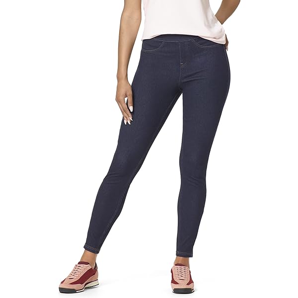 Denim Casual Tasche Jeans Donna M17 Jeggings Skinny Fit - Taglio Classico Con Tasche, Cotone Comodo Jeggings Jeans Classici
