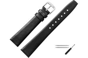 MARBURGER Bracelet De Montre 10mm Cuir Lisse - Kit De Montage D'outils 71010