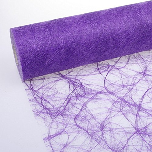 Sizoweb Tischband flieder 30 cm Rolle 25 Meter - 64-300-25-038