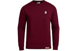 JRC JUST ROYAL CLOTHING JRC Mens Fleece Crewneck Sweatshirts & Pullovers, Round Neck Long Sleeve Jumper, Sweater for Sports & Workwear