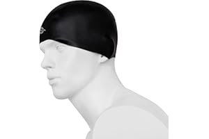 Nivia Classic Silicone Swimming Cap for Adults, Swimming Cap Long Hair, Swimming Pool Cap, Swimming Cap for Women &Men, Silic