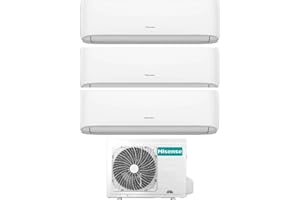 HISENSE Climatizzatore Trial Split Inverter 9000+9000+12000 Btu Gas R32 WiFi - Hi-Comfort