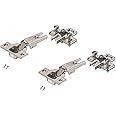 1 Pair Blum MODUL Built-in Refrigerator Hinge Arm 91K9550 with Mounting Plate 194K6100E