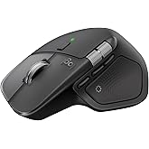 Logitech Mac i&ccedil;in MX Master 4, Gelişmiş Performanslı Dokunsal Geri Bildirimli Ergonomik Bluetooth Fare, Ultra Hızlı Kaydırma,