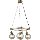 Homemania Lucea Ponte 3-Piece Round Chandelier Vintage 3 X E27