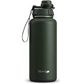 Stevig 1 Hand Leak-Proof Sealed Steel Thermos 1000 Ml Green ST-215