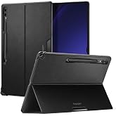 Spigen Thin Fit Pro Case Designed for Samsung Galaxy Tab S10 Ultra 2024 / S9 Ultra 2023 / S8 Ultra 2022 - Black