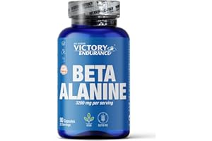 Victory Endurance Beta Alanine (90 Gélules), Aide à augmenter la résistance physique et retarder l'apparition de la fatigue