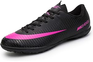 BOTEMAN Zapatillas de Fútbol Hombre Profesionales Zapatos de fútbol Spike Aire Libre Atletismo Zapatos de Entrenamiento Botas de Fútbol Juvenil