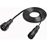 yowin Fairy Lights Extension 6 m / 19.8 ft Extension Cable Christmas Lighting Outdoor 2-Pin Waterproof Fairy Lights with Long