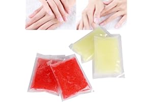 WYTINO Cura delle mani cera di paraffina per piedi, 2 pezzi idratante peel off maschera piedi ceretta bellezza per idratare esfoliante nutrire la pelle sbiancante(Rosa)