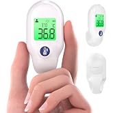 Femometer Forehead Thermometer for Baby, Kids and Adults, Non-Contact Infrared Forehead Thermometer 1s Measurement Three Colo