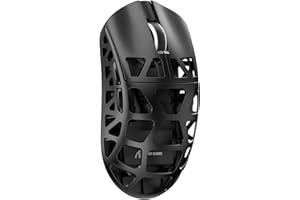 ATTACK SHARK R3 Magnesiumlegierungsmaus, kabellose 8K-Maus, 46 g SUPERLIGHT-Maus, PixArt PAW3395-Gaming-Sensor, BT/2,4 G/kabelgebundene Gaming-Maus, einstellbare DPI 26000, Büromäuse für Win11/Xbox/PS