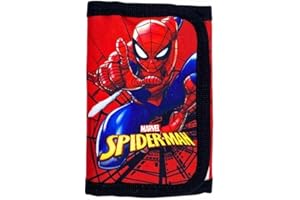 ILS I LOVE SHOPPING Portafoglio per bambini e ragazzi Pokemo portafogli con portamonete e portatessere (per SPIDERMAN)