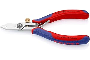 Knipex Cesoia spelacavi per elettronica rivestiti in materiale bicomponente 140 mm 11 82 130