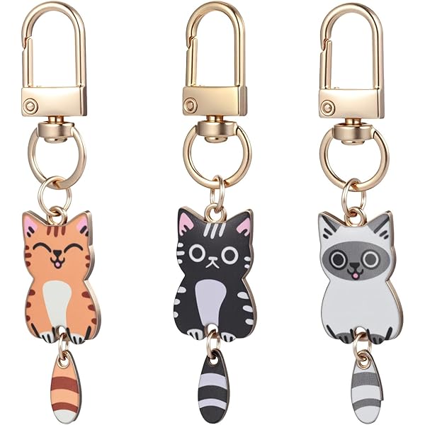 Miaherry 3 stuks herdenkingssleutelhangers voor huisdierpoot leer - huisdierhaarverzamelaar, herinnering, aandenken-sleutelhanger, diersleutelring met haaropslag voor hond, kat, liefhebbers, cadeau, 4