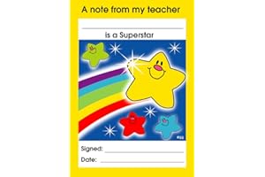 SUPERSTICKERS Motivation in Learning Bloc de notes « Superstar Teacher »