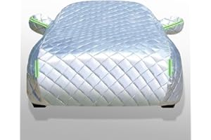 FUNEAER Telo Copriauto Antigrandine Imbottito per 𝖡𝖬𝖶 X1 Copriauto,Telo Copriauto Impermeabile Traspirante Copertura Auto per Esterno Copriauto