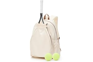 BJLFS Bolsa de Tenis, Mochila de Tenis para Mujeres y Hombres, Bolsa Grande de Pickleball，Adecuado para Uso Deportivo Diario, Puede Contener Vasos de Agua, Toallas, Ropa，2 Raquetas
